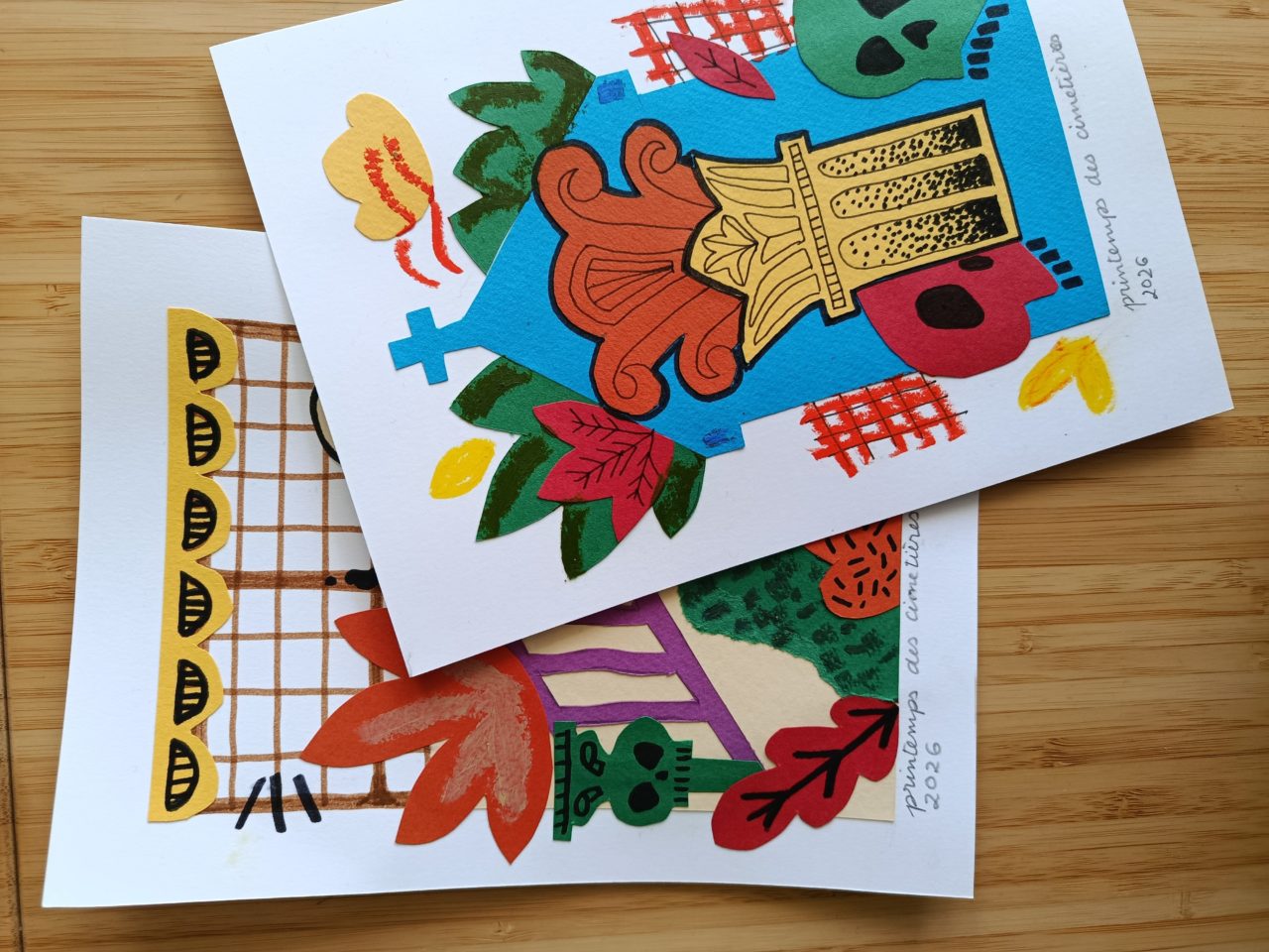 Empreinte macabre, atelier artistique